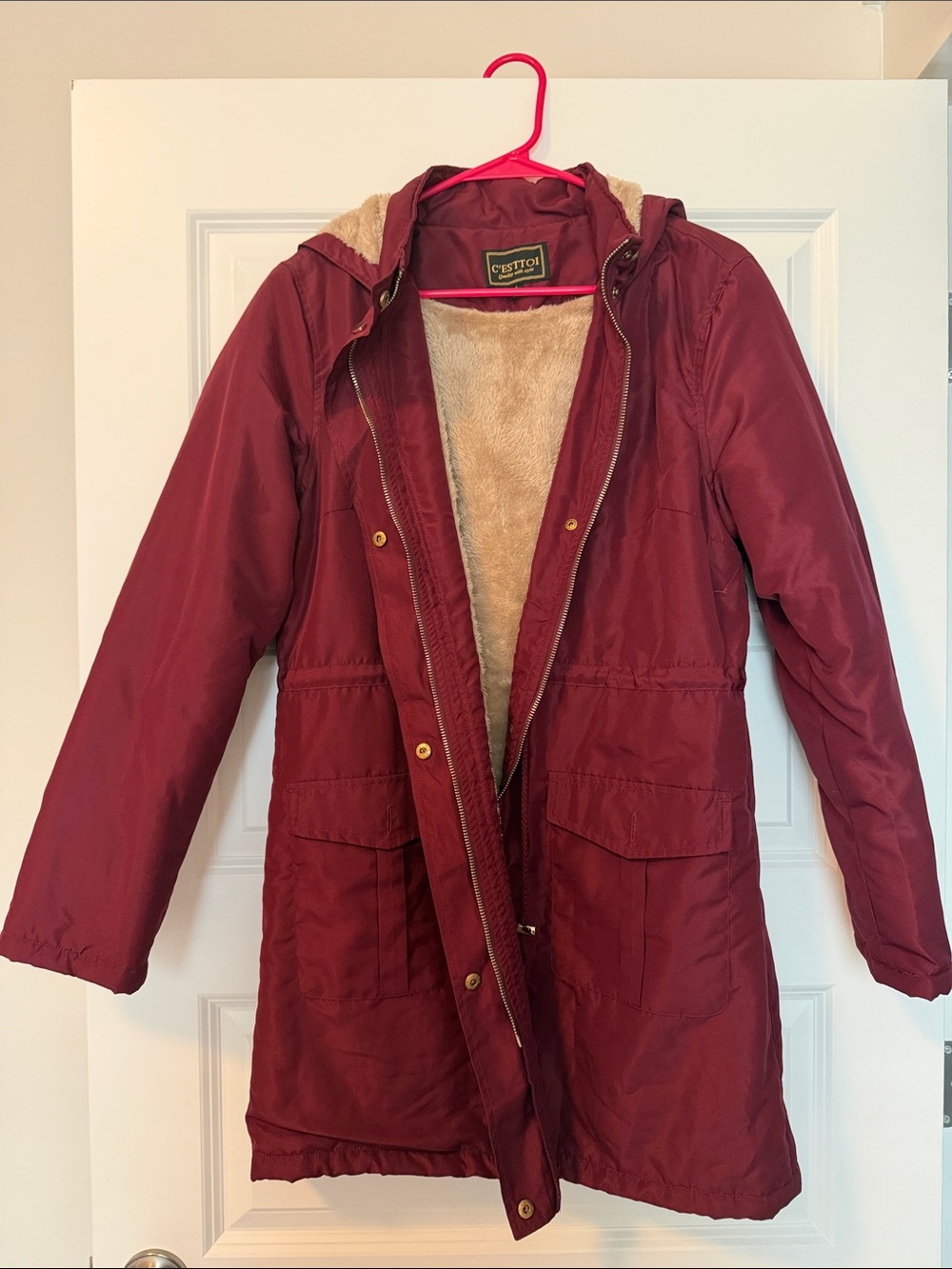 Burgundy Jacket